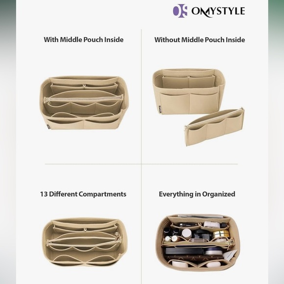 Omystyle Felt Purse Organizer - Picture 3 of 5